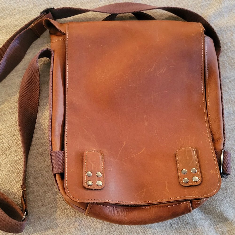 Authentic leather macana bag